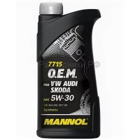 Масло моторное MANNOL O.E.M. for AUDI SKODA 5W-30 (1л) 7000
