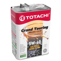 Масло моторное TOTACHI Gasoline Grand Touring Fully Synthetic SN 5W-40 (АКЦИЯ 4л + 1л) 11905