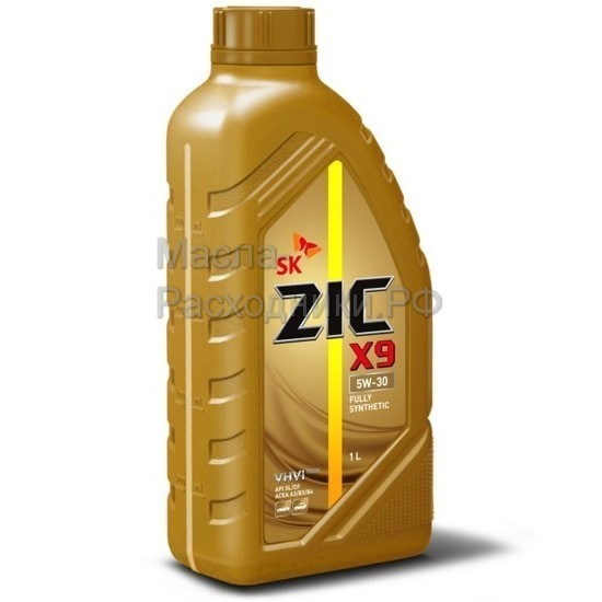 Масло моторное Zic X9 5W-30 (1л) 132614