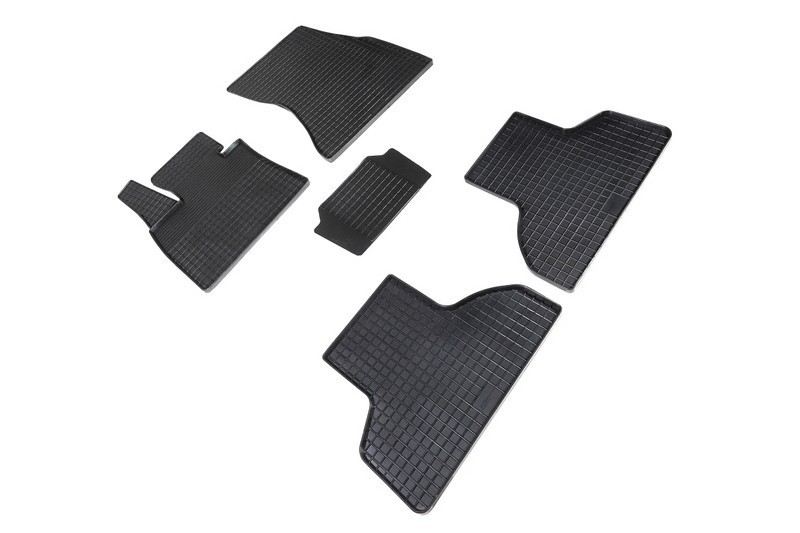 Коврики резиновые с рисунком "Сетка" BMW X6 F-16 2014-2020 / BMW X5 F-15 2014-2018 (комплект) SEINTEX 86234