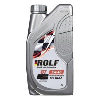 Масло моторное ROLF GT 5W-40 SN/CF (1л) ПЛАСТИК 322437