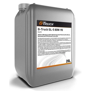 Масло трансмиссионное G-Truck GL-5 80W-90 (20л) 253640182 G-Energy