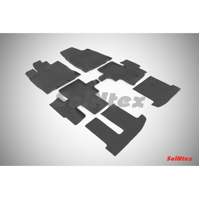 Коврики с высокими бортиками NISSAN PATHFINDER IV 2014- (комплект) SEINTEX 86189