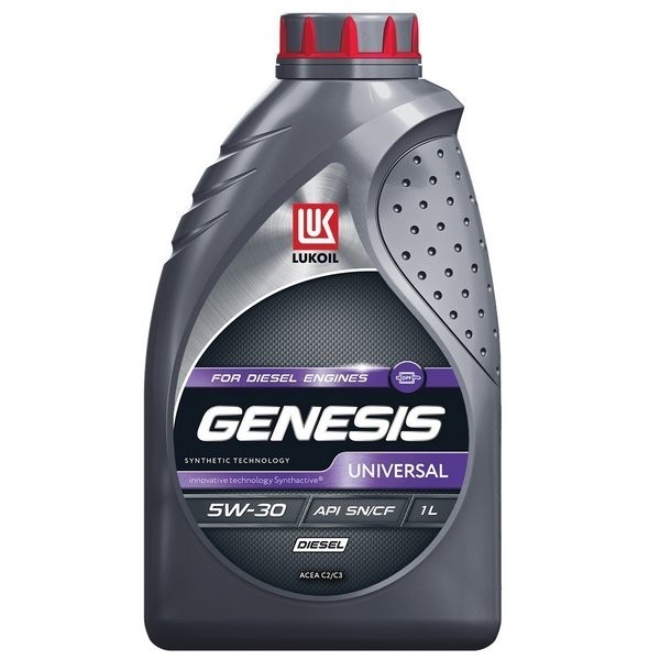 Масло моторное ЛУКОЙЛ GENESIS UNIVERSAL DIESEL 5W-30 (1л) 3173866