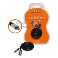 Зарядный универсальный совмещённый датакабель для Iphone/IPad и microUSB AIRLINE ACHIM19