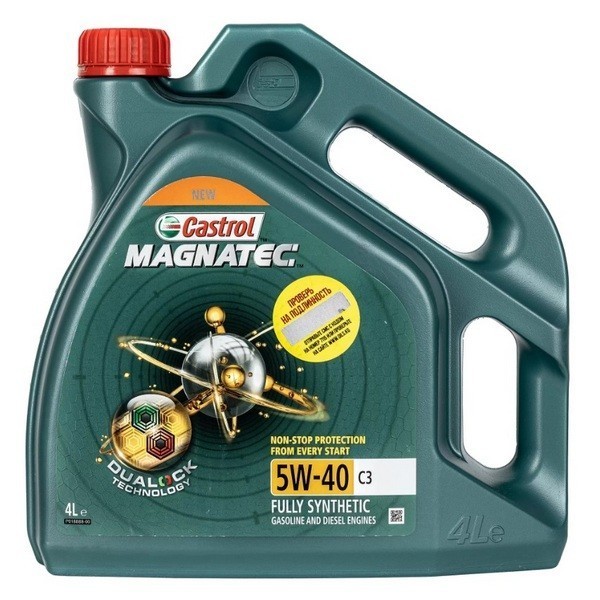 Масло моторное Castrol Magnatec 5W-40 C3 (4л) 15A691