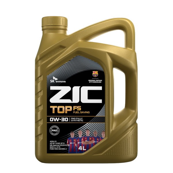 Масло моторное ZIC TOP FS 0W-30 (4л) 162042