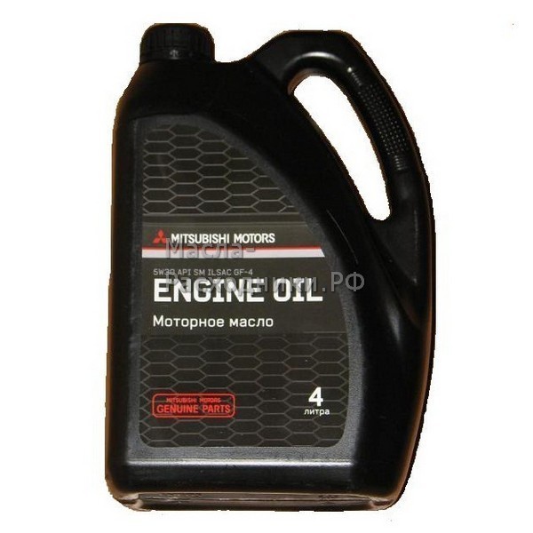 Масло моторное Mitsubishi Motor Oil SM 5W-30, 4л / MZ320154