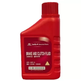 Тормозная жидкость Hyundai-KIA Brake and Clutch Fluid Dot-3 (0,5л) / 01100-00A00