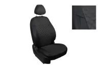 Чехлы Алькантара на Opel Astra H hb Ромб (комплект) 96444 SEINTEX