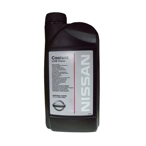 KE902-99935 Nissan Coolant L248 (L250) Premix, Антифриз EU (1л