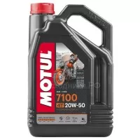 Масло для 4-тактных двигателей Motul 7100 4T 20W-50 (4л) 104219