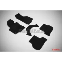 Ворсовые коврики LUX SEAT Leon II 2005-2012 (комплект) SEINTEX 82450