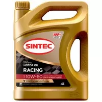 Масло моторное SINTEC RACING 10W-60 A3/B4 SN/CF (4л) 999843