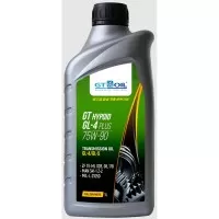 GT OIL HYPOID SYNT GL-4 Plus 75W-90 Масло трансмиссионное (1л) 8809059407981