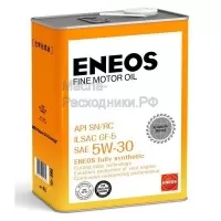 Масло моторное ENEOS FINE MOTOR OIL SN 5W-30 (4л) 4943589134833