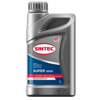 Масло моторное SINTEC SUPER 3000 10W-40 SG/CD (1л) 600239