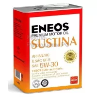Масло моторное ENEOS SUSTINA SN 5W-30 (4л) 4943589134680