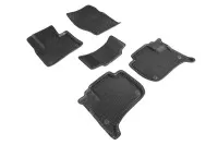 Коврики 3D EVA "РОМБ" Volkswagen Touareg II 2010-2018 черные (комплект) 95360 SEINTEX
