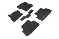 Коврики резиновые "Сетка" Skoda Octavia A7 2013-2020 / A8 2020-н.в. (комплект) SEINTEX 96902