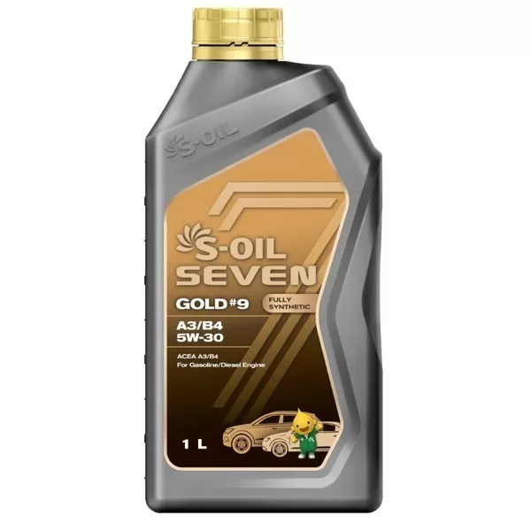 МасломоторноеS-oilSEVENGOLD9SL/CF5W-30A3/B4(1л)E107776