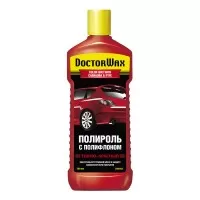 DW8425 DoctorWax Цветная полироль с полифлоном (темно-красная) 300мл