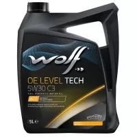 WOLF OE LEVEL TECH 5W-30 C3 Масло моторное (5л) 1043901