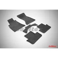 Коврики резиновые с рисунком "Сетка" AUDI A5 sportback 2008- (комплект) SEINTEX 86371