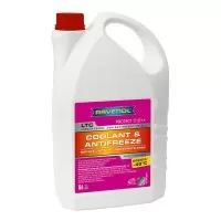 Антифриз RAVENOL LTC Protect C12++ Premix -40C (готовый) фиолетовый (5л) 141012600501999