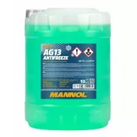 MANNOL Hightec Антифриз (зеленый, готовый) AG13 (-40C) (10л) 2047