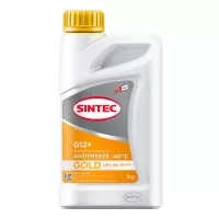 Антифриз A-40 Sintec GOLD G12 (жёлтый) (1 кг) 990557