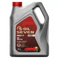 Масло моторное S-oil SEVEN RED7 SN 5W-30 (4л) E107658 DRAGON