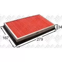 Фильтр воздушный A-243/A1818 Sakura (Nissan Note, Sunny, Teana)