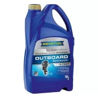 Моторное масло для 2Т лодочных моторов RAVENOL Outboardoel 2T Teilsynth (5л) 115220000501999