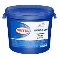 Смазка Литол-24 Sintec СТО (пластик) (9,5кг) 81908