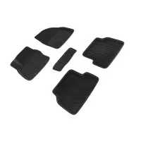 Коврики 3D EVA "РОМБ" Ford Focus II 2003-2010 черный (комплект) 95232 SEINTEX