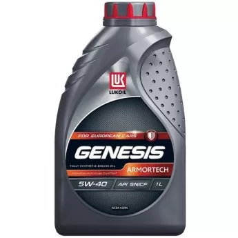 Масло моторное Лукойл GENESIS ARMORTECH 5W-40 (FOR EUROPEAN CARS) (1л) 3148670