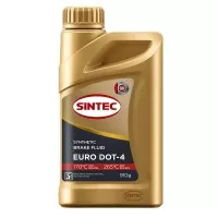 Жидкость тормозная ДОТ-4 Sintec EURO (910 гр) 800736