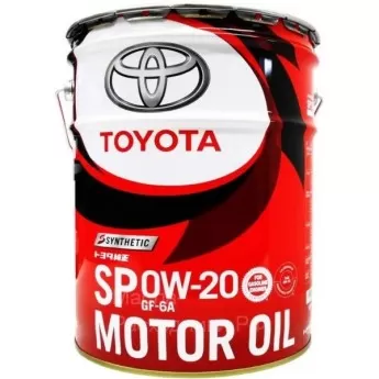 TOYOTA 0W-20 SP Масло моторное (Япония) (20л) 0888013203