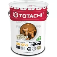 Масло моторное TOTACHI Gasoline Extra Fuel Economy Fully Synthetic SN 0W-20 (20л) 11420