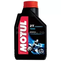 Масло моторное 2-х тактное Motul 2T 100 MOTO MIX (1л) 104024
