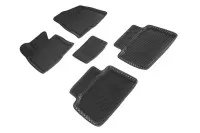 Коврики 3D EVA "РОМБ" KIA Optima III 2010-2015 черные (комплект) SEINTEX 95482