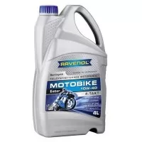 Масло моторное для 4-тактных двигателей RAVENOL Motobike 4-T Ester 10W-40 (4л) 1172112-004-01-999