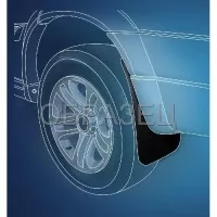 NOVLINE Брызговики FORD FOCUS III 15- хетчбэк 2шт. (полиуретан) передние / NLF1672F11