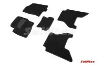 SEINTEX Ворсовые коврики LUX NISSAN PATHFINDER III Restyling (комплект) 88521 (2010-2014)