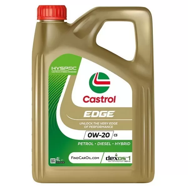 CASTROL EDGE 0W-20 С5 моторное масло (4л) 15E65B купить в