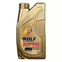 Масло моторное ROLF 3-SYNTHETIC 5W-30 A3/B4 пластик (1л) 322732