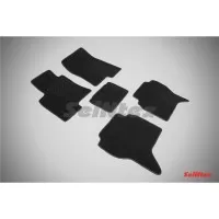 Ворсовые коврики LUX MITSUBISHI PAJERO IV 2007- (комплект) SEINTEX 82764