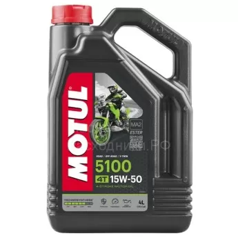 Масло моторное MOTUL 5100 4T 15W-50 (4л) 112159