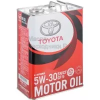 Масло моторное 08880-10705 Toyota 5W-30 SN/CF GF-5 (4л)